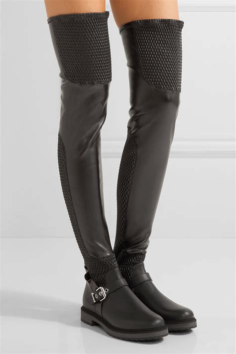 fendi high heels boots|fendi over the knee boots.